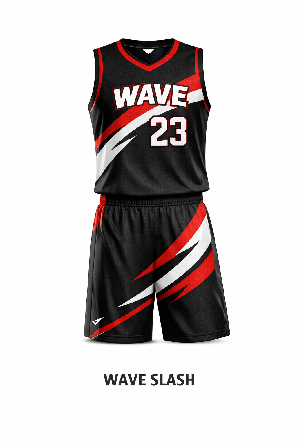 Wave Slash Basketball Uniform